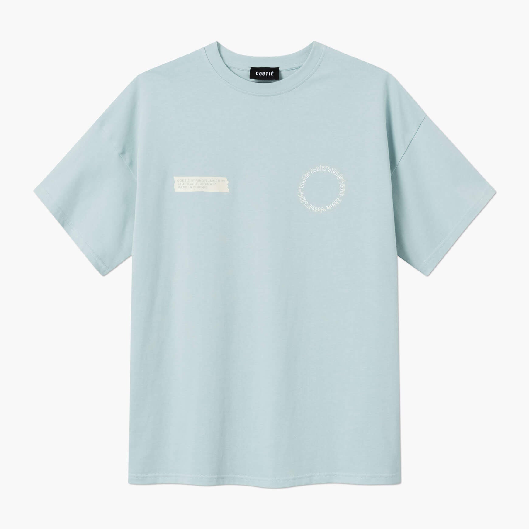 Circle Logo T-Shirt Baby Blue