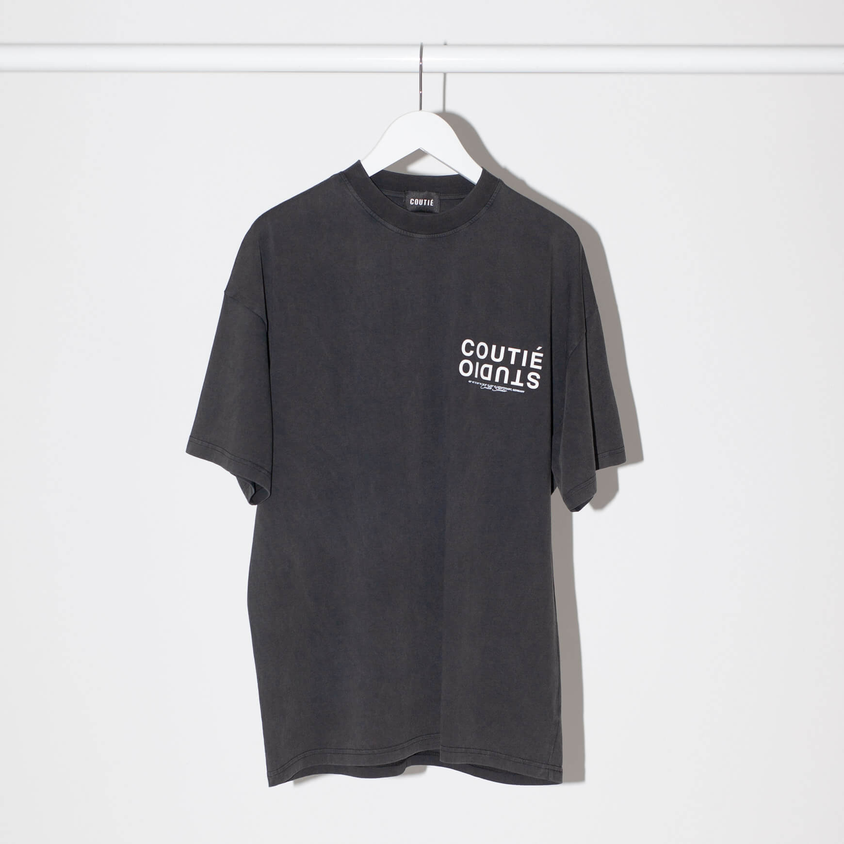 Studio Logo T-Shirt Black Wash