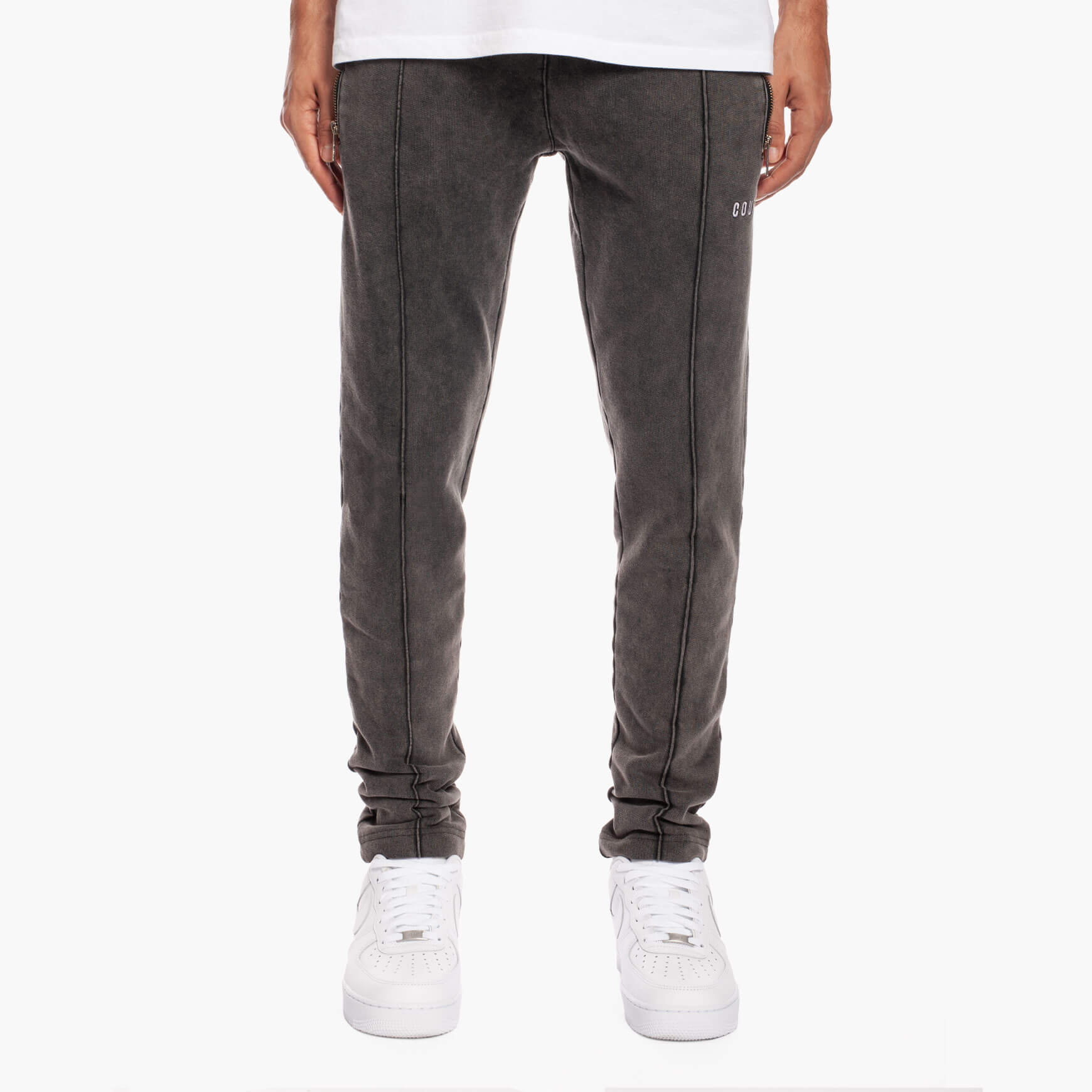 Pleated Sweat Pant Charcoal