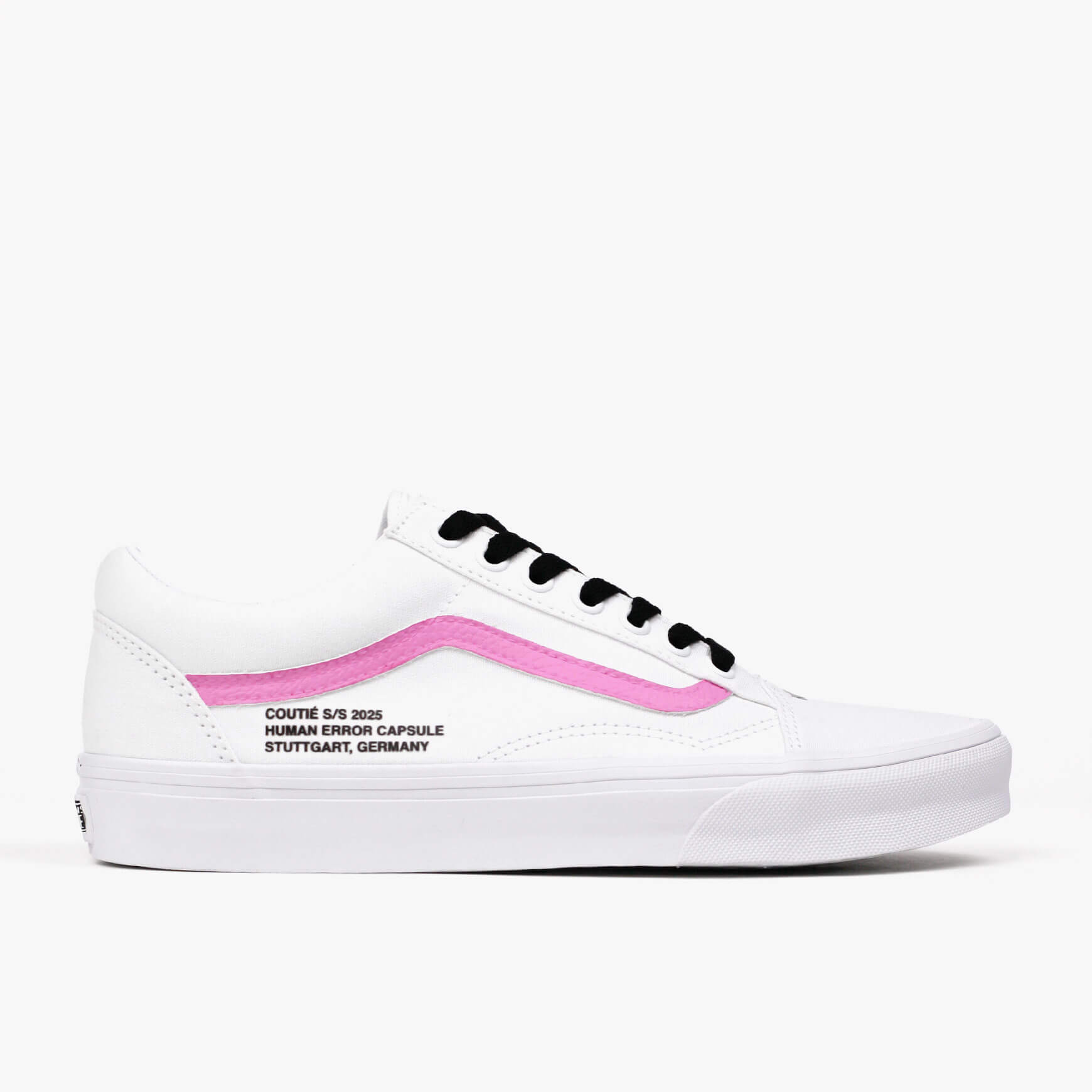 Vans Old Skool "Human Error" Magenta Custom