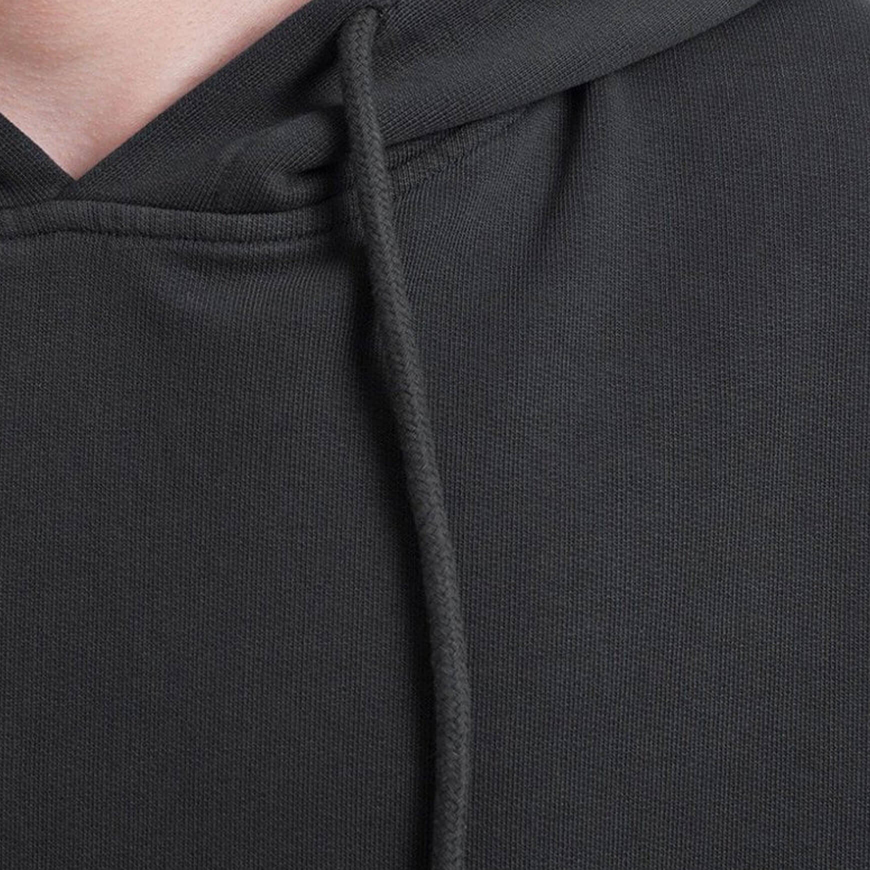 410GSM Hooded Sweatshirt Black Wash