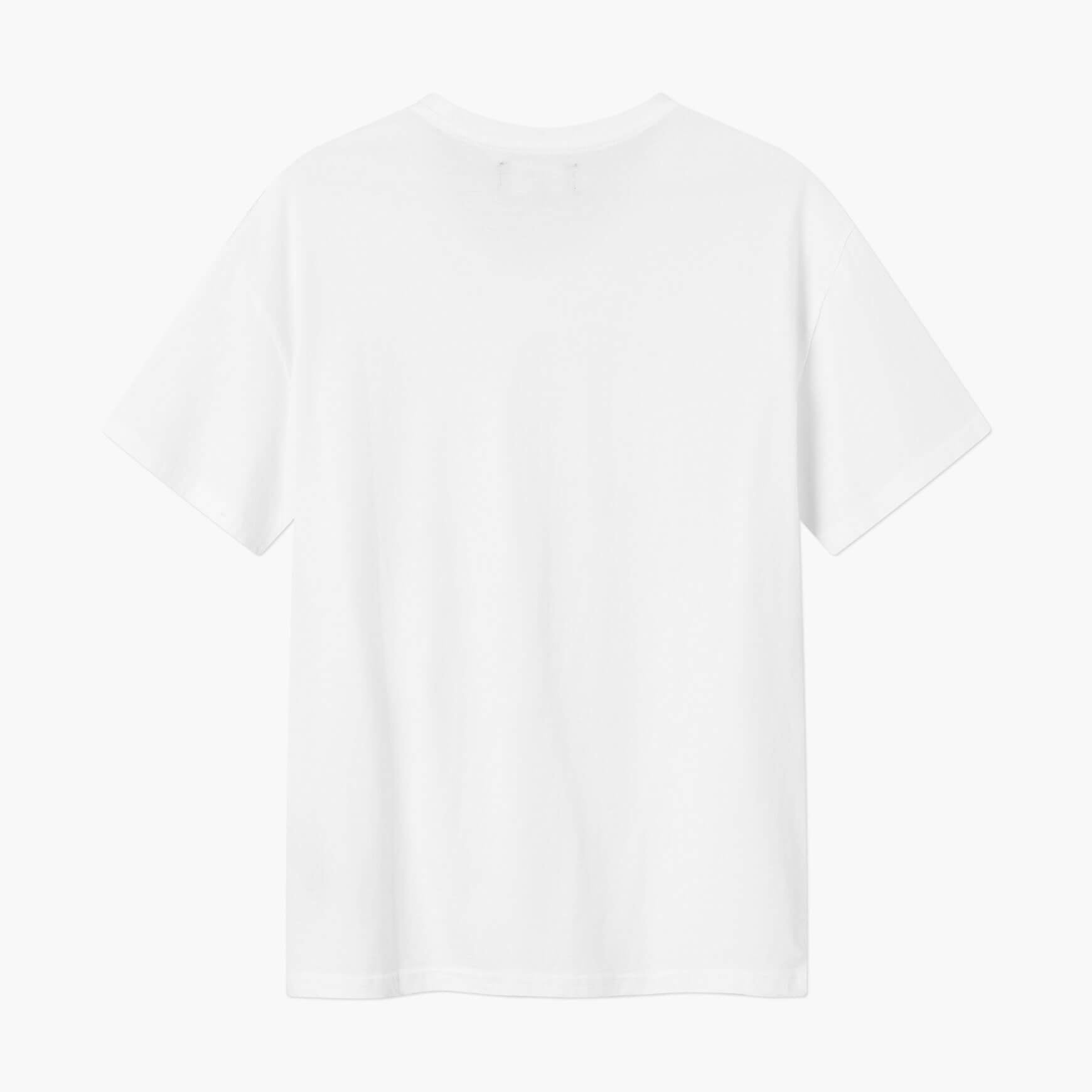 College Logo T-Shirt White