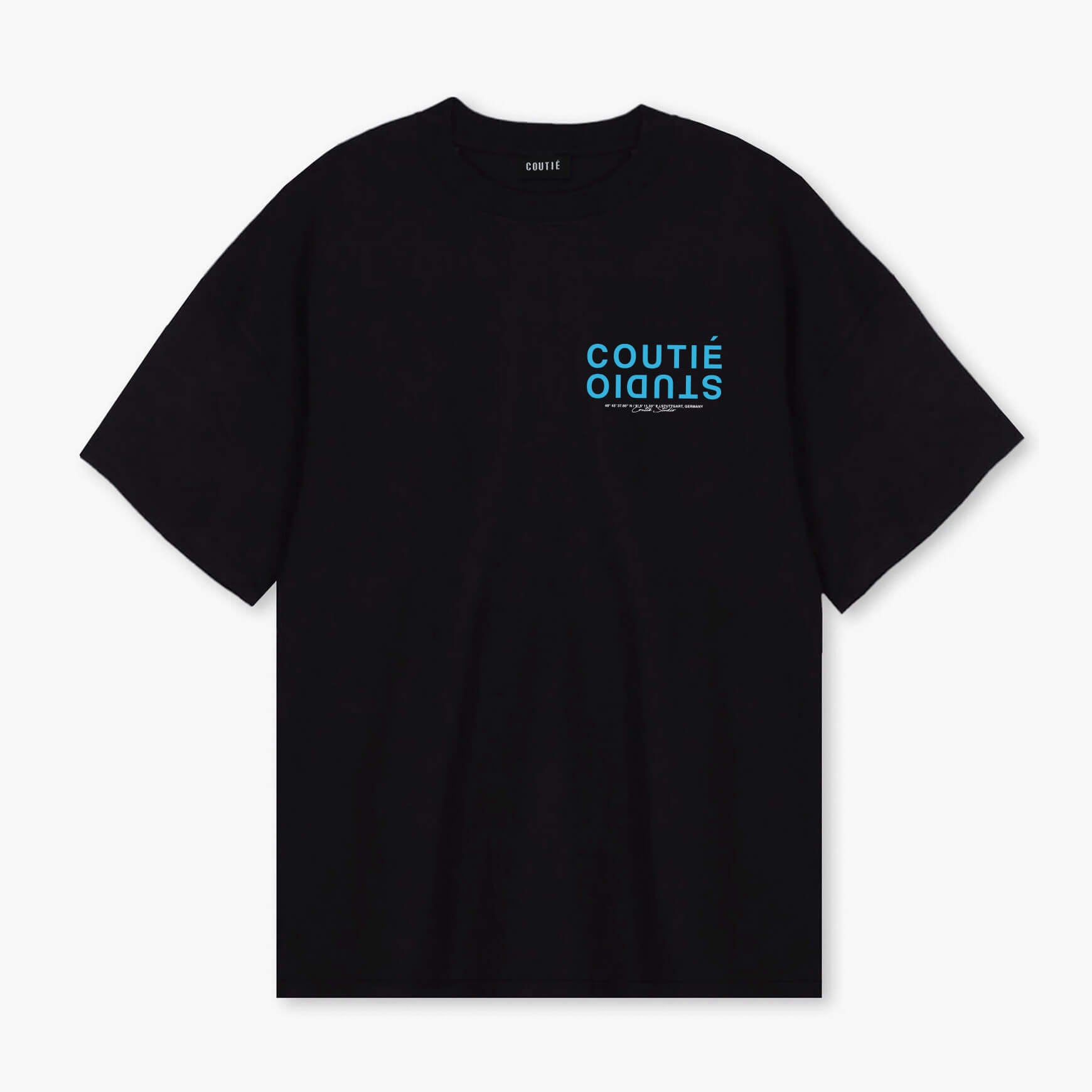 Studio Logo T-Shirt Black/Blue