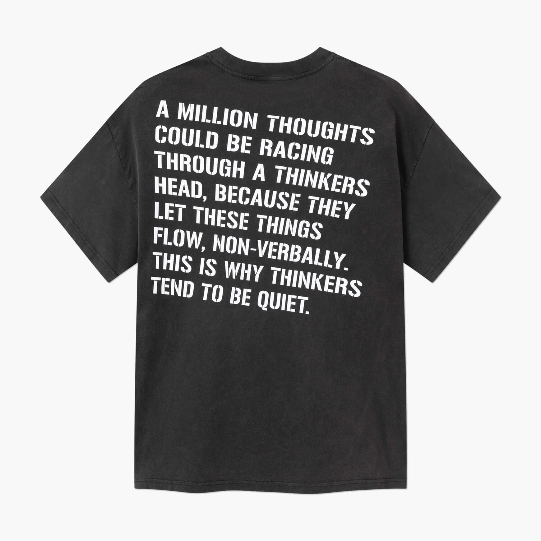 Thinkers T-Shirt Black