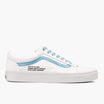 Vans Old Skool "Human Error" Metallic Blue Custom