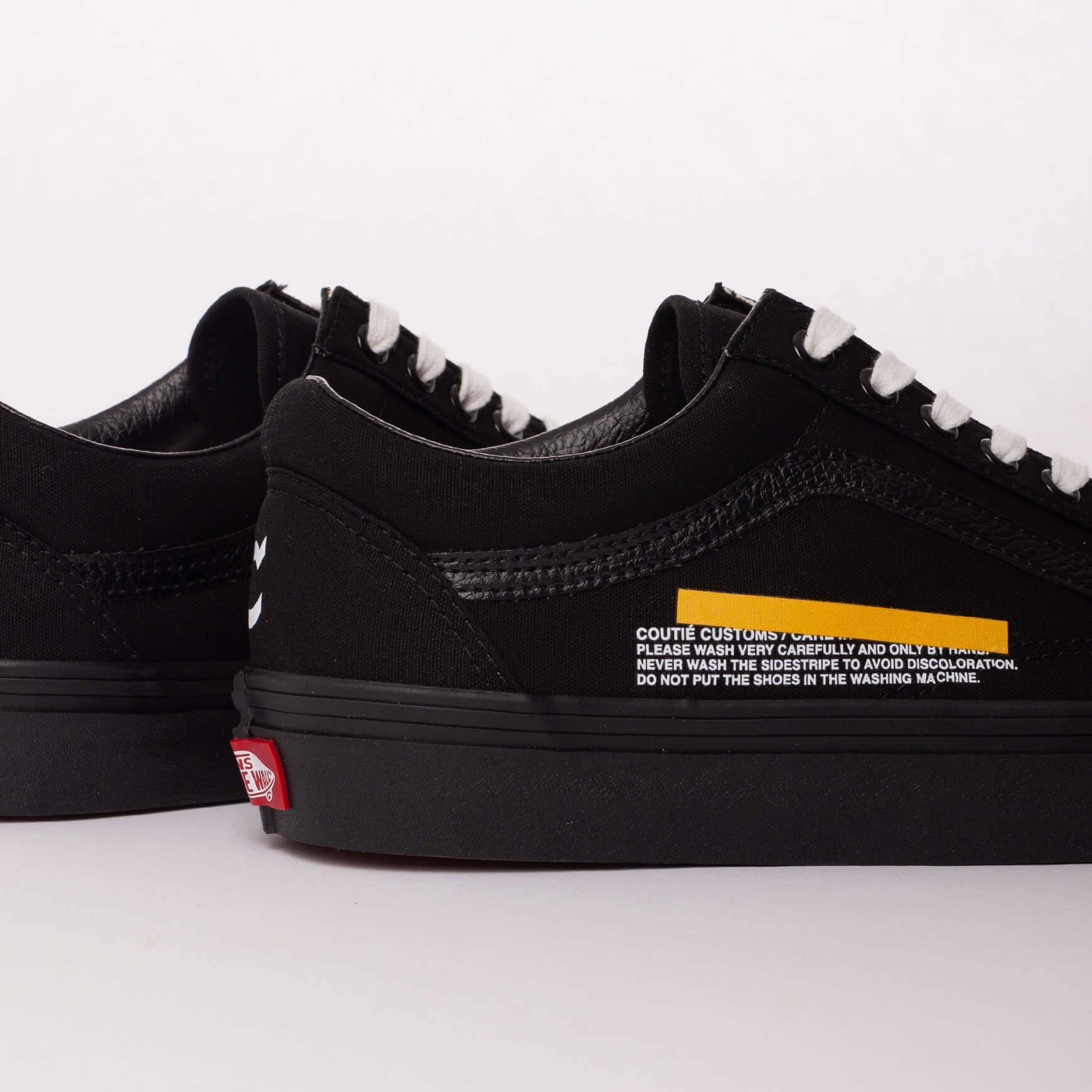 Vans Old Skool Black Custom Custom Sneakers Custom Van Old Skool